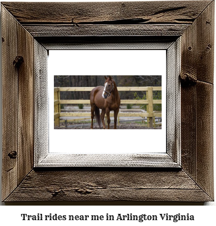 trail rides near me in Arlington, Virginia